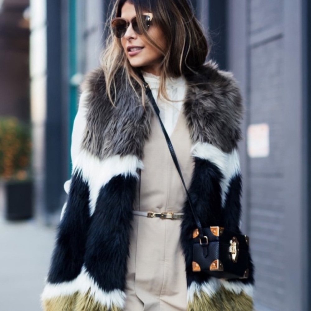 Dawn Levy Faux Fur Vest